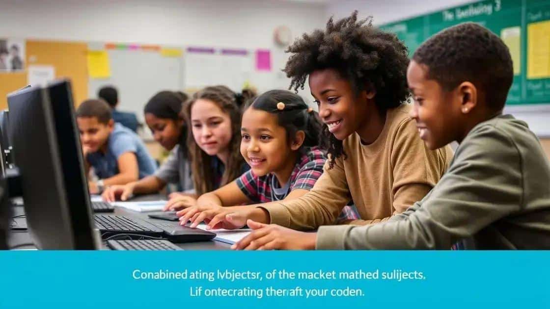 Integrating coding with other subjects