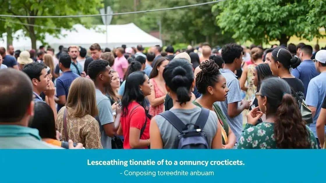 Key benefits for communities and individuals