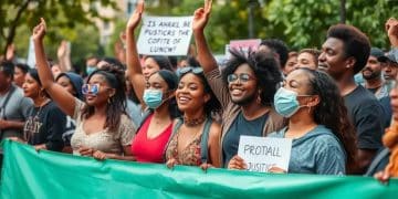 Millions breaking signed of impact social fairness