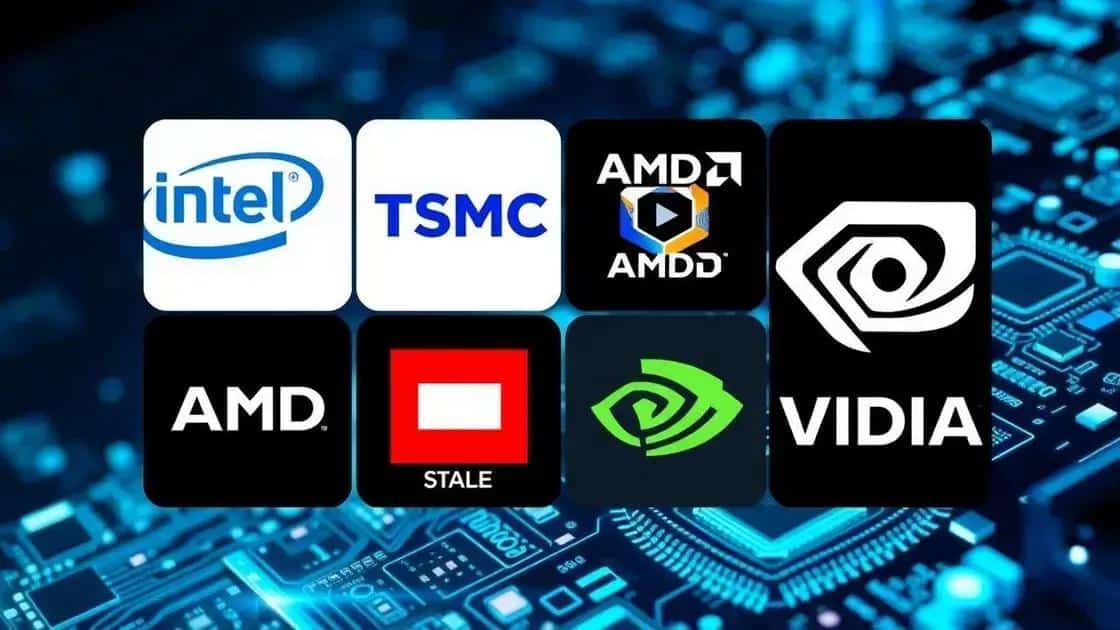 Key players in the semiconductor market