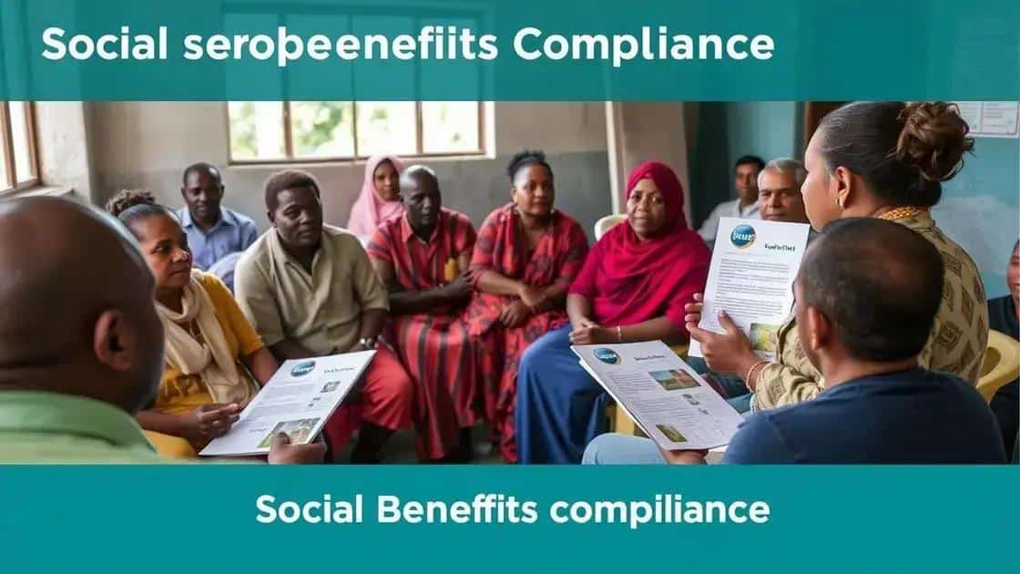 Steps to ensure compliance and awareness