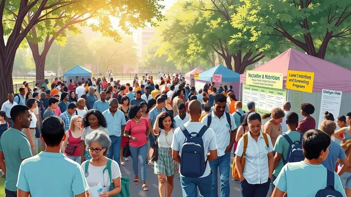 Challenges in promoting preventive health programs