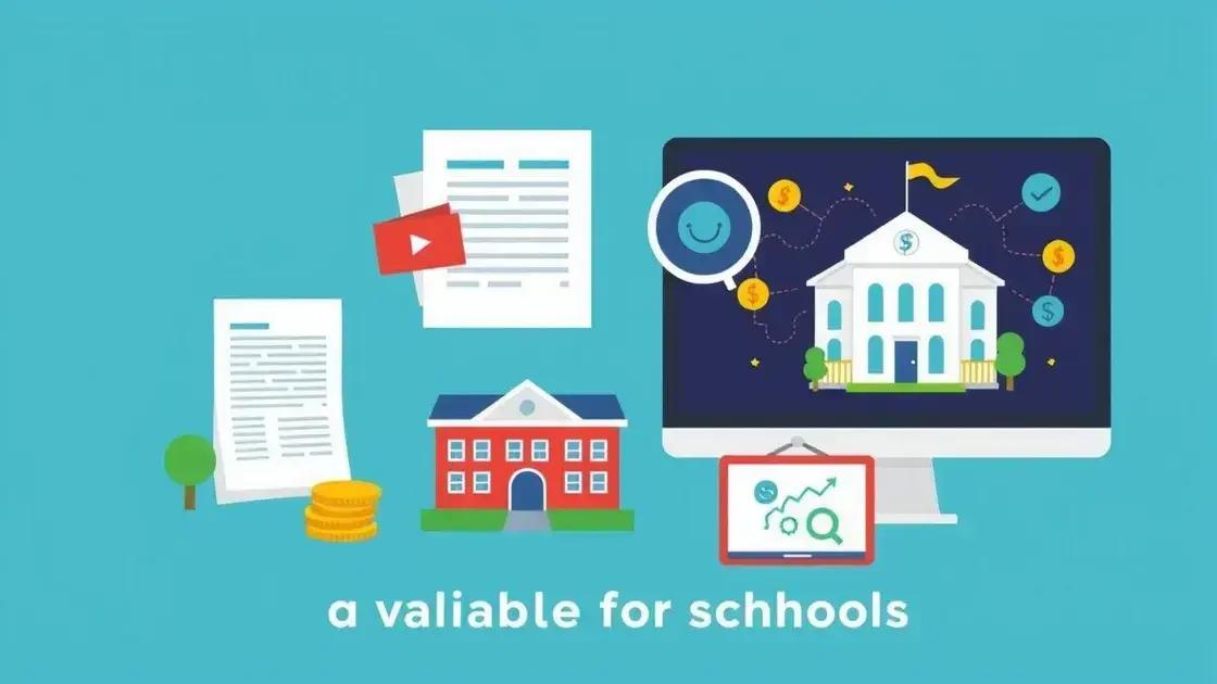 Types of grants available for schools