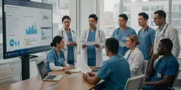 Healthcare professionals reviewing new federal guidelines for providers