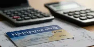 2026 Medicare Part B Premium Update: Your Guide to the $174.70 Cost Medicare card with 2026 date, calculator, and financial documents on a table