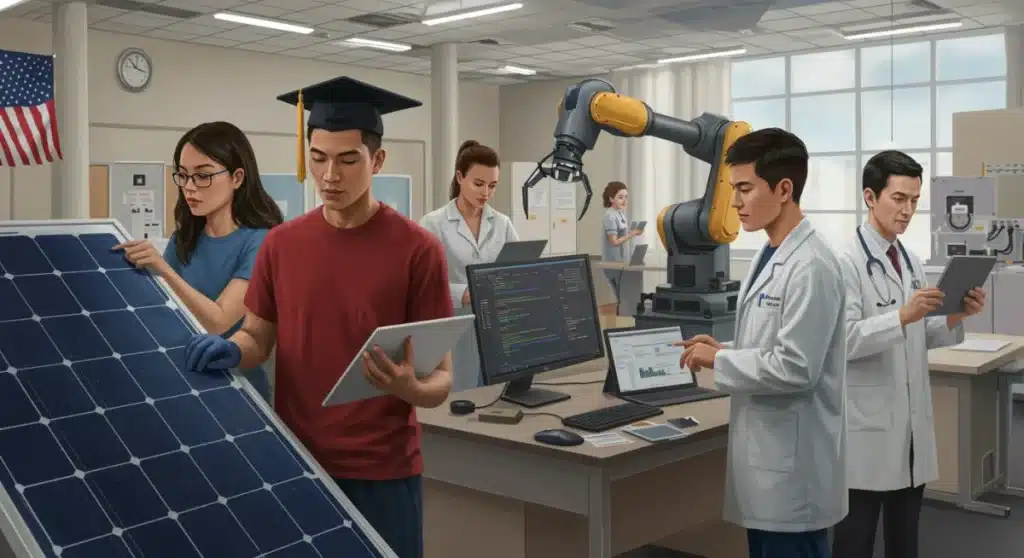 Top 5 In-Demand Vocational Skills for 2026 Graduates in the USA