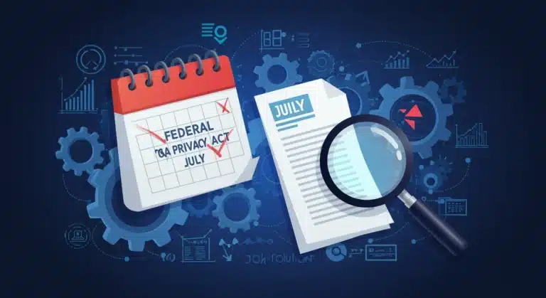 Illustration of Federal Data Privacy Act 2026 compliance deadline