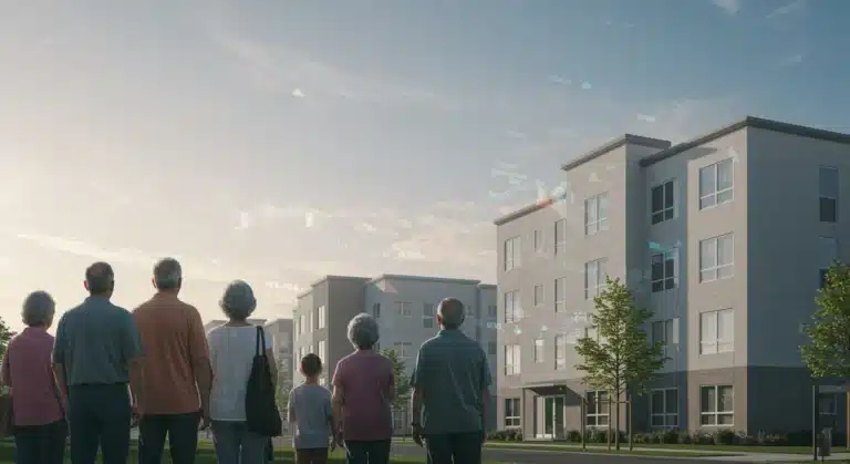 Diverse community benefiting from new federal housing initiatives 2026