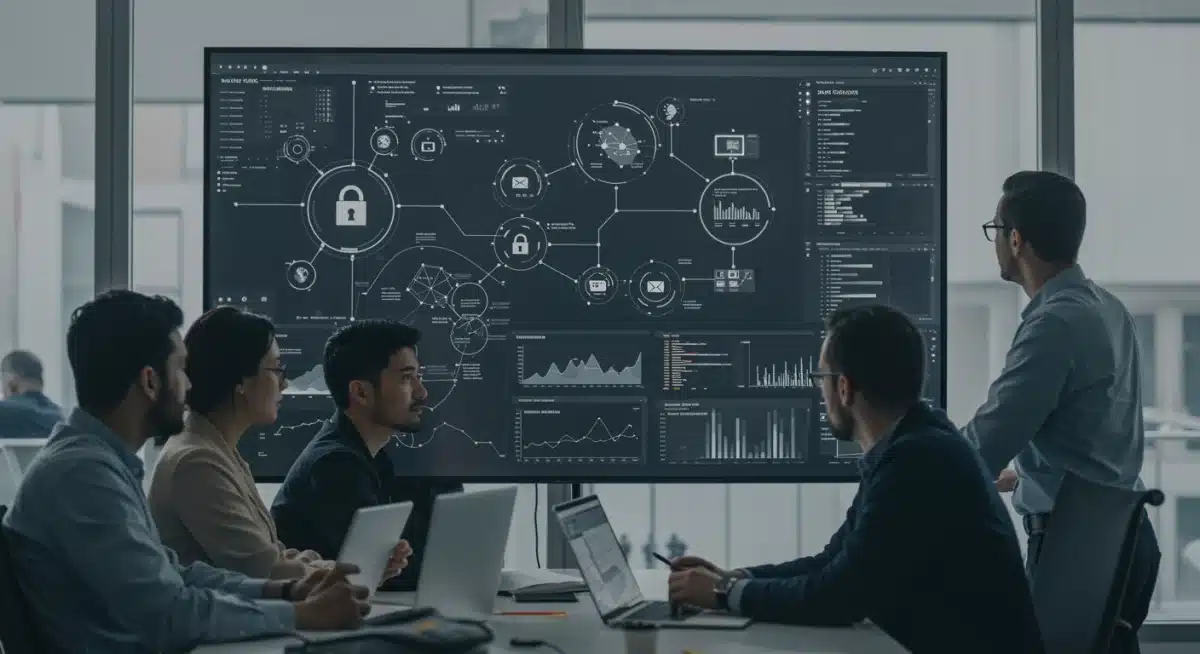 Cybersecurity professionals discussing critical infrastructure compliance strategy