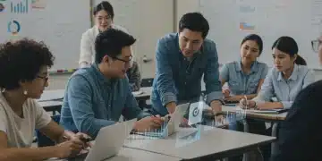 Diverse students and teachers collaborating, symbolizing new federal special education guidelines implementation.