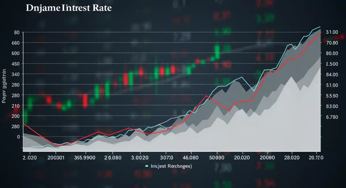 Projected interest rate movements chart for early 2026