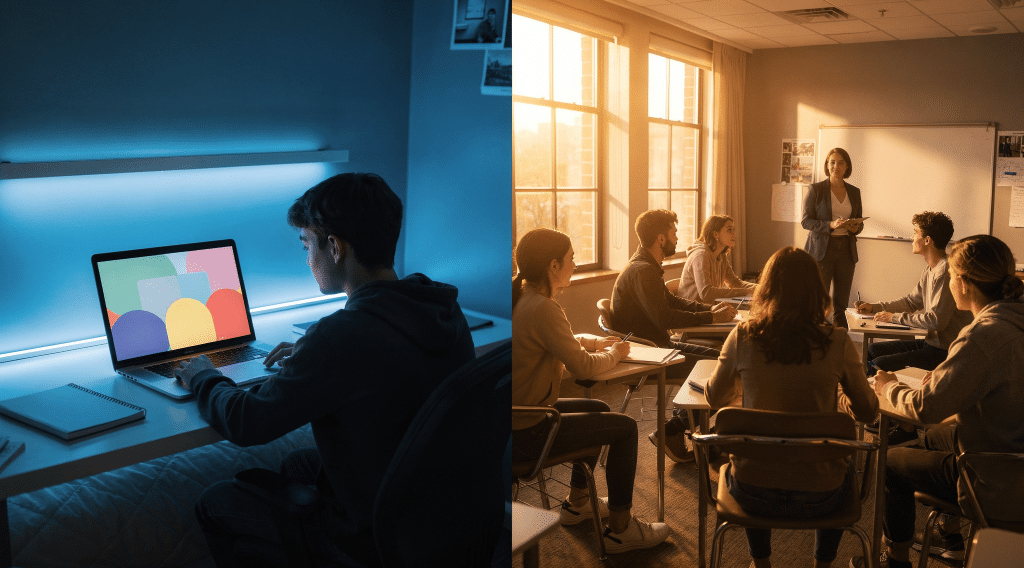 Online vs. In-Person Learning Outcomes: US Students 2026