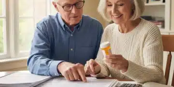 Senior couple reviewing Medicare Part D changes for 2026